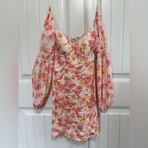 Privy Privately Privilege Floral Mini Dress – New – Size S